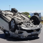 Cinco heridos tras el vuelco de un auto en la Ruta 9 | FM Avenida