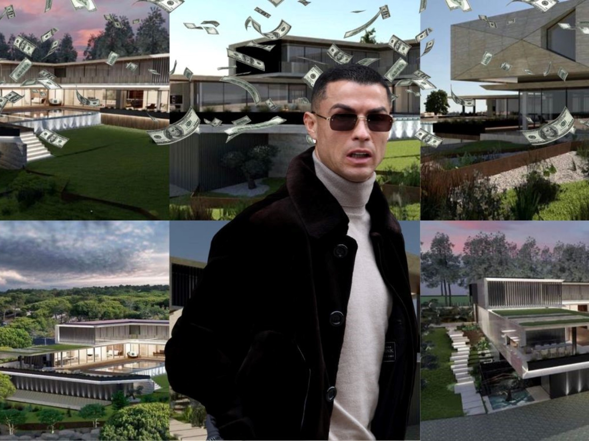 Cristiano Ronaldo tiene nueva mansión en Portugal: más de 30 millones de euros de inversión, grifería de oro y una pileta de cristal | FM Avenida
