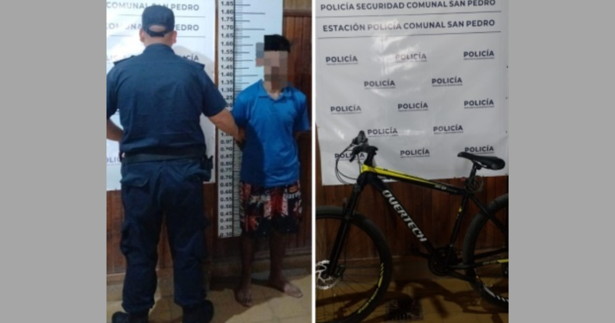 Detuvieron a un hombre de 32 años tras el robo de una bicicleta en pleno centro | FM Avenida