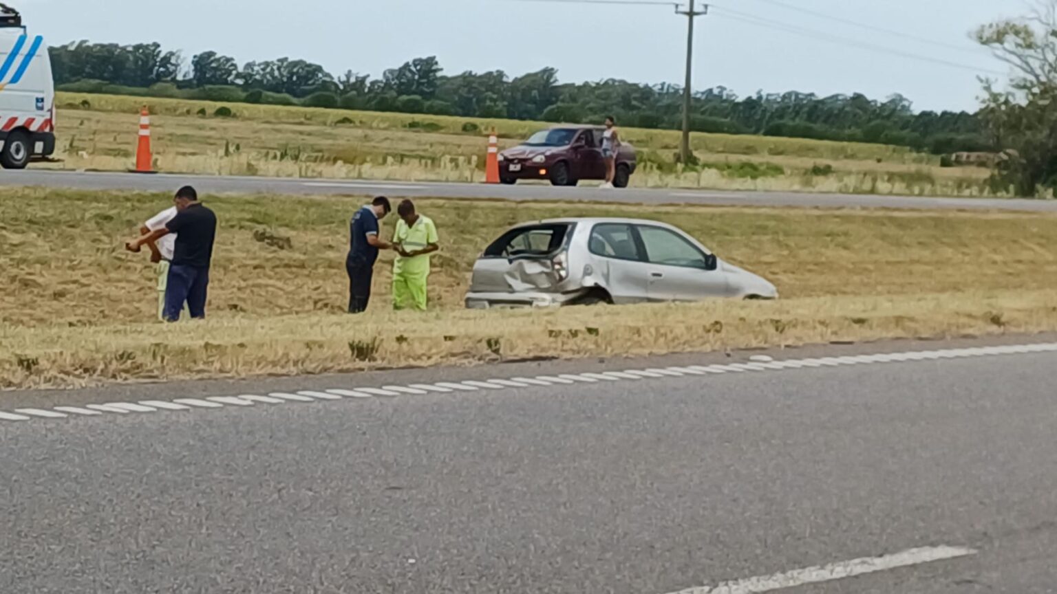 Dos accidentes de tránsito en ruta 9: choque con caballos sueltos y colisión por alcance | FM Avenida