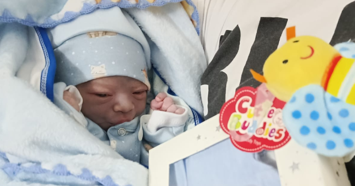 Eihton Mateo es el primer bebé nacido en el Hospital en 2026 | FM Avenida