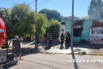 Incendio provocó importantes daños en una vivienda de Avenida 11 de Septiembre | FM Avenida