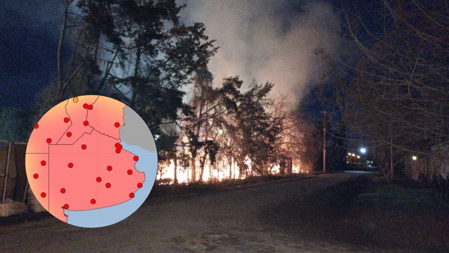 Incendios forestales y pastizales: San Pedro bajo alerta de riesgo extremo | FM Avenida