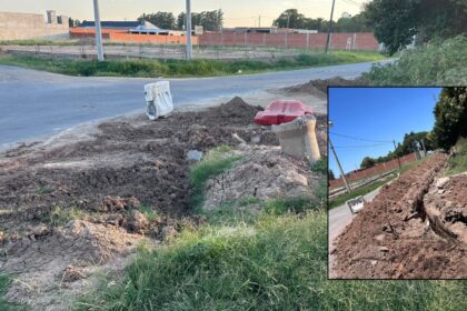 Naón y Laprida: denuncian abandono de una obra y advierten por los daños ocasionados | FM Avenida