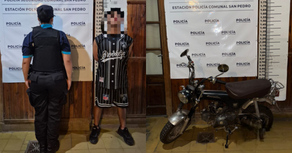 Operativo de Sol a Sol: detuvieron a un joven tras robar una moto | FM Avenida