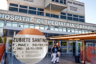 Piden cadena de oración para Santino, el bebé de 7 meses que recibió un trasplante de hígado en el Garrahan | FM Avenida