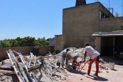 Polo Universitario: completan revestimientos e inician colocación de pisos y nuevas instalaciones | FM Avenida