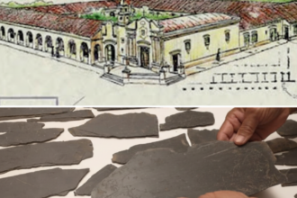 Recuperan restos del piso original del antiguo convento franciscano | FM Avenida