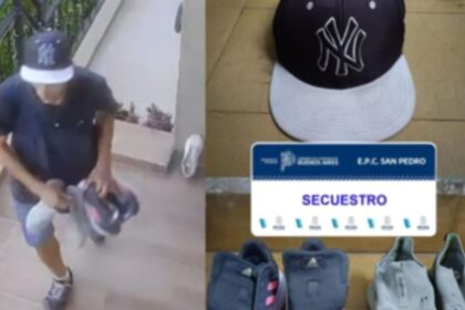 Se colgó de un balcón para robar zapatillas y fue aprehendido | FM Avenida