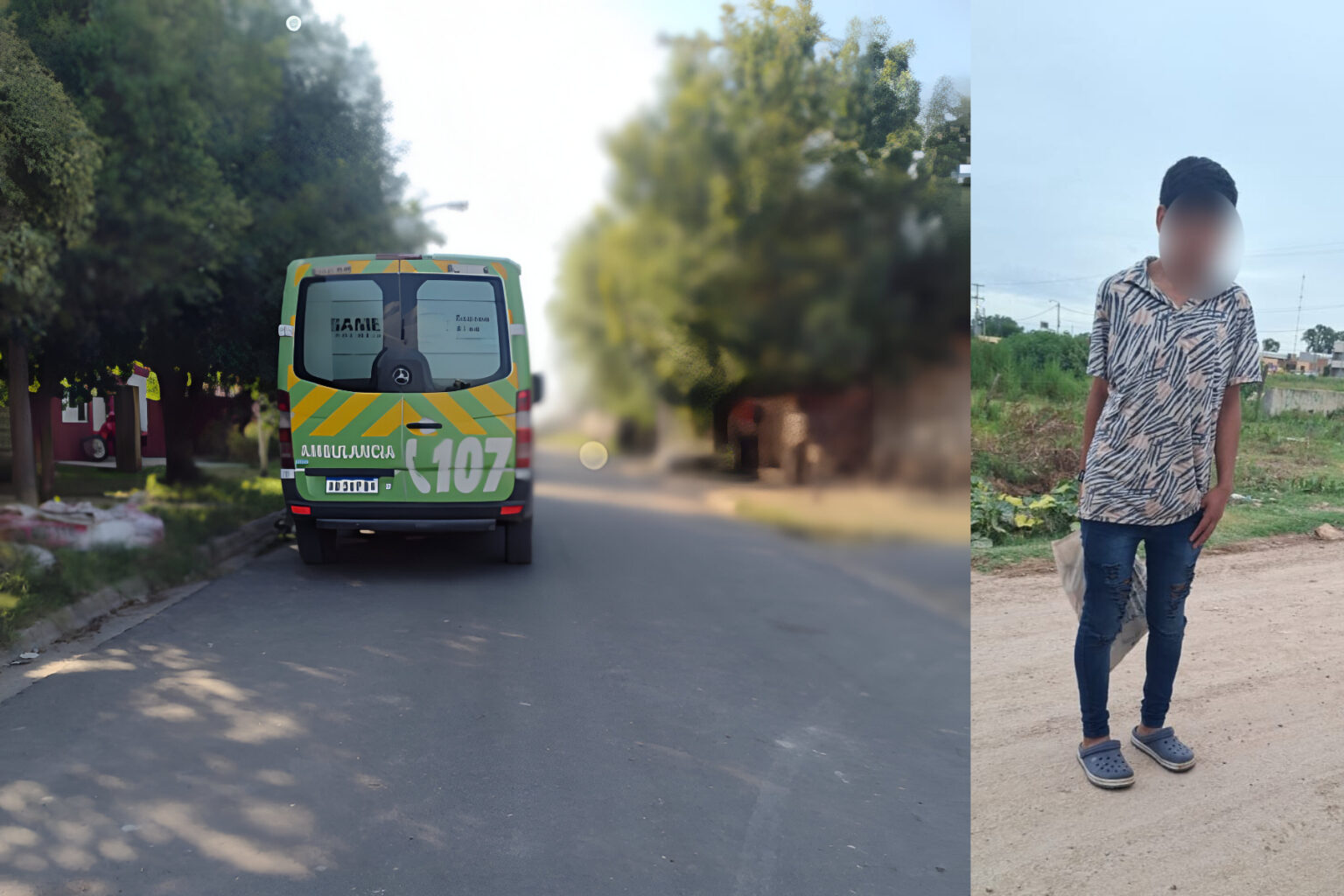 Trasladaron al refugio del CIC al joven con discapacidad que estaba en la plaza del barrio Futuro | FM Avenida