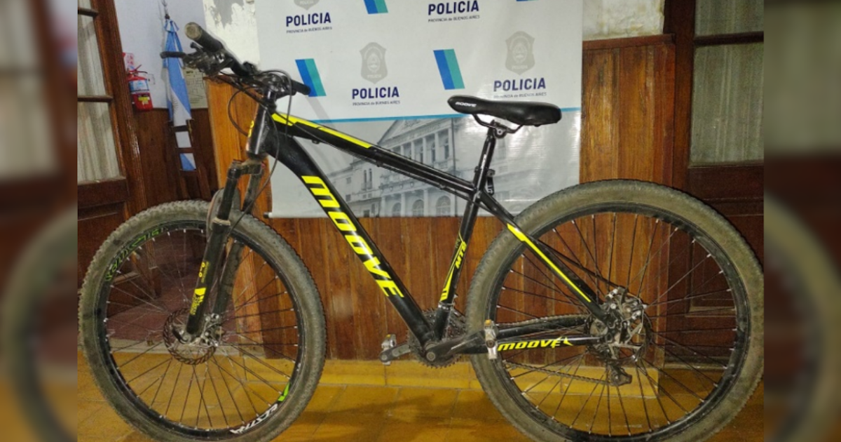 Un ladrón huyó a campo traviesa y abandonó una bicicleta robada tras ser reconocido por la policía | FM Avenida