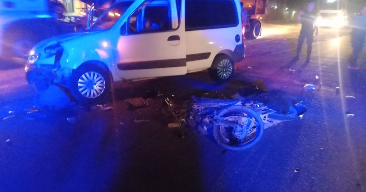 Un motociclista hospitalizado con graves heridas tras un accidente en Ruta 1001 | FM Avenida