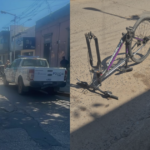 Una adolescente herida tras un choque entre una camioneta y una bicicleta | FM Avenida