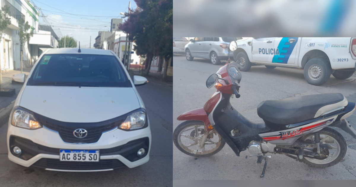 Una mujer resultó herida tras un choque entre un auto y una moto | FM Avenida