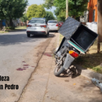 ​Un motociclista gravemente herido en un choque: el otro conductor se retiró del lugar | FM Avenida