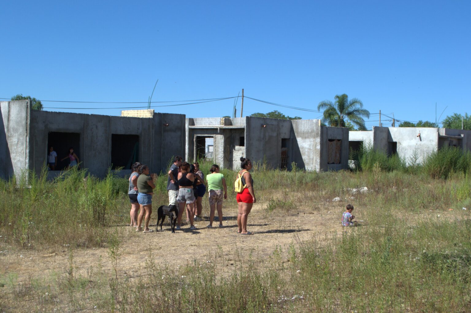 A dos semanas de la usurpación de las 25 viviendas en Río Tala: "Acá no vino nadie" | FM Avenida