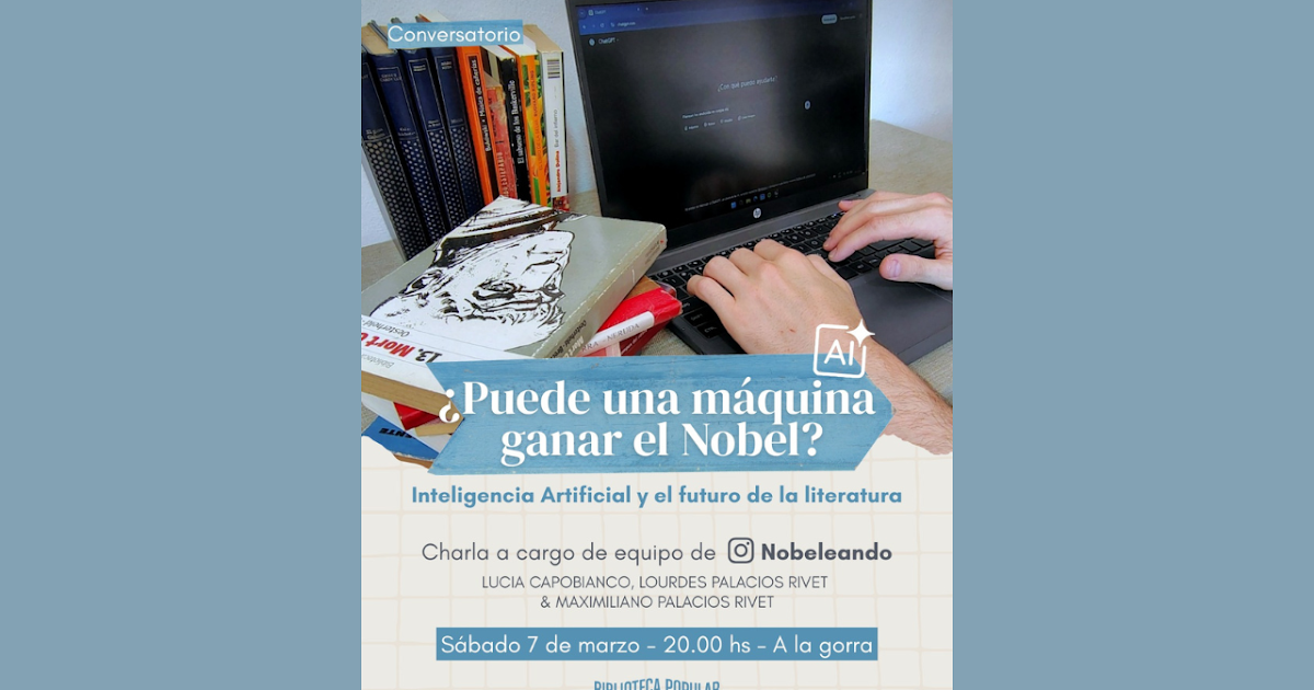 Analizan el impacto de la Inteligencia Artificial en la literatura a través de un conversatorio | FM Avenida
