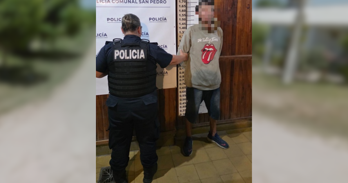 Atraparon a un hombre que escapaba tras robar una chapa de una vivienda | FM Avenida