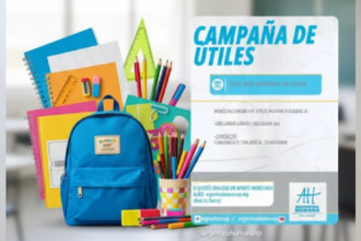 Campaña solidaria de útiles escolares para el inicio del ciclo lectivo | FM Avenida