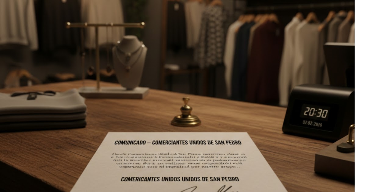 Comerciantes Unidos se desvincula de la convocatoria a una marcha por seguridad | FM Avenida