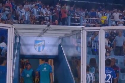 El Loco Díaz le hizo honor a su apodo y salió en llamas a buscar a un hincha de Atlético Tucumán | FM Avenida