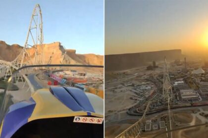 Esta es la montaña rusa más alta, rápida y larga del mundo | FM Avenida