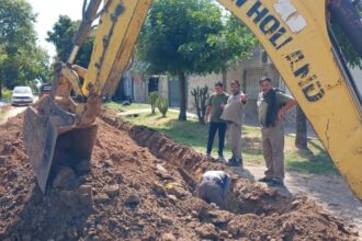 Finalizaron las obras de extensión de la red de cloacas en la zona de Liniers y La Laguna | FM Avenida