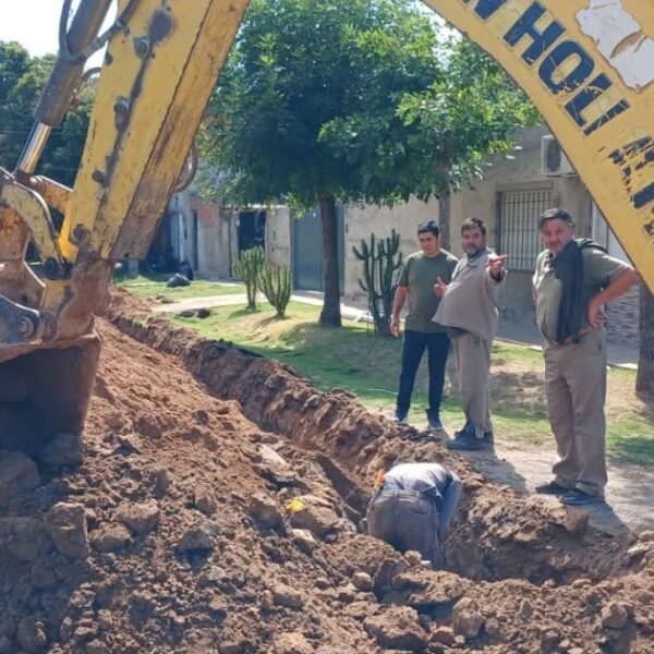 Finalizaron las obras de extensión de la red de cloacas en la zona de Liniers y La Laguna | FM Avenida