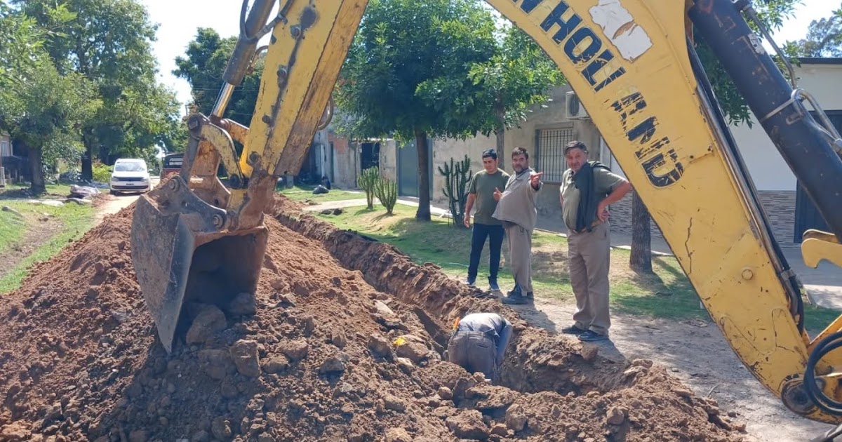 Finalizaron las obras de extensión de la red de cloacas en la zona de Liniers y La Laguna | FM Avenida