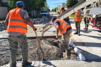 Finalizaron las obras de reparación con hormigón en la intersección de Oliveira Cézar y Maestro Reina | FM Avenida
