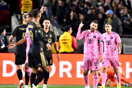 Inter Miami comenzó la MLS 2026 con el pie izquierdo: De Paul regaló un gol, Messi sufrió al árbitro y el campeón fue goleado por un gran LAFC | FM Avenida