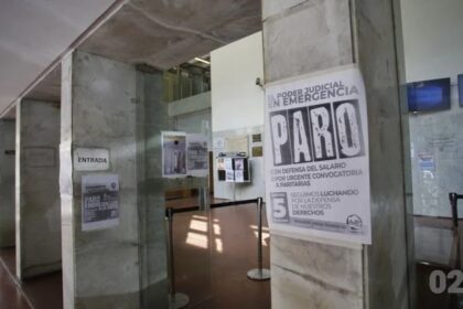 Judiciales también realizarán una medida de fuerza este lunes en reclamo de mejoras salariales | FM Avenida