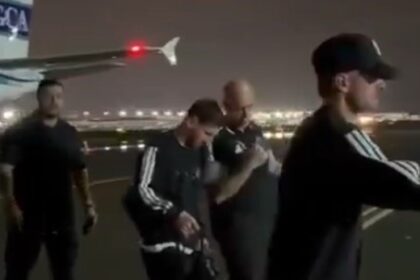 Lionel Messi, otra vez en modo rockstar, llegó a Ecuador con Inter Miami y causó un enorme revuelo entre los fanáticos | FM Avenida