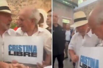 Lula da Silva se sacó una foto con un cartel de “Cristina libre” en Brasil y le pidió que “no afloje” | FM Avenida