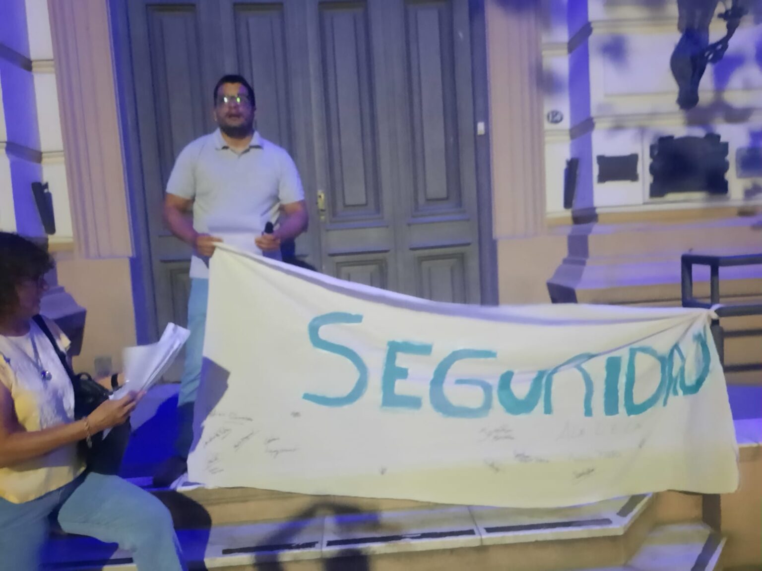 Marcha por inseguridad: "Me voy conforme", dijo una de las organizadoras | FM Avenida