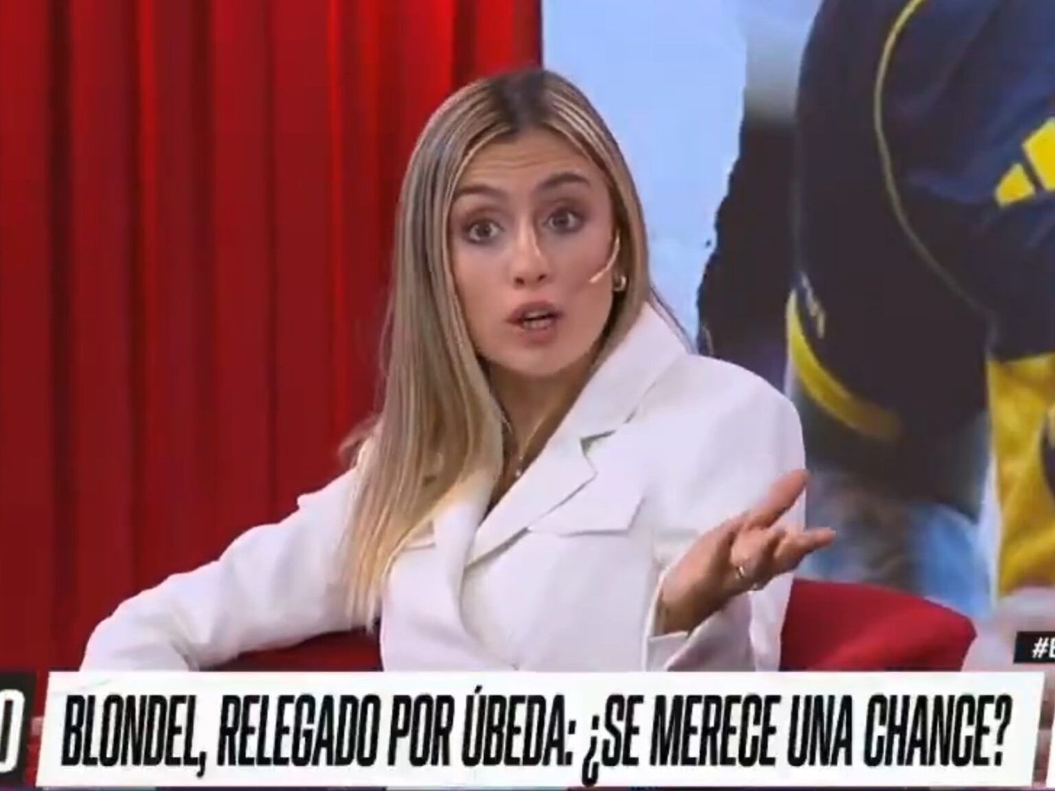 Morena Beltrán criticó la falta de oportunidades para Lucas Blondel en Boca y le apuntó al DT: "No es del gusto de Úbeda" | FM Avenida