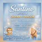 Nuevamente, piden cadena de oración para Santino, el bebé que recibió un trasplante y permanece internado en el Garrahan | FM Avenida