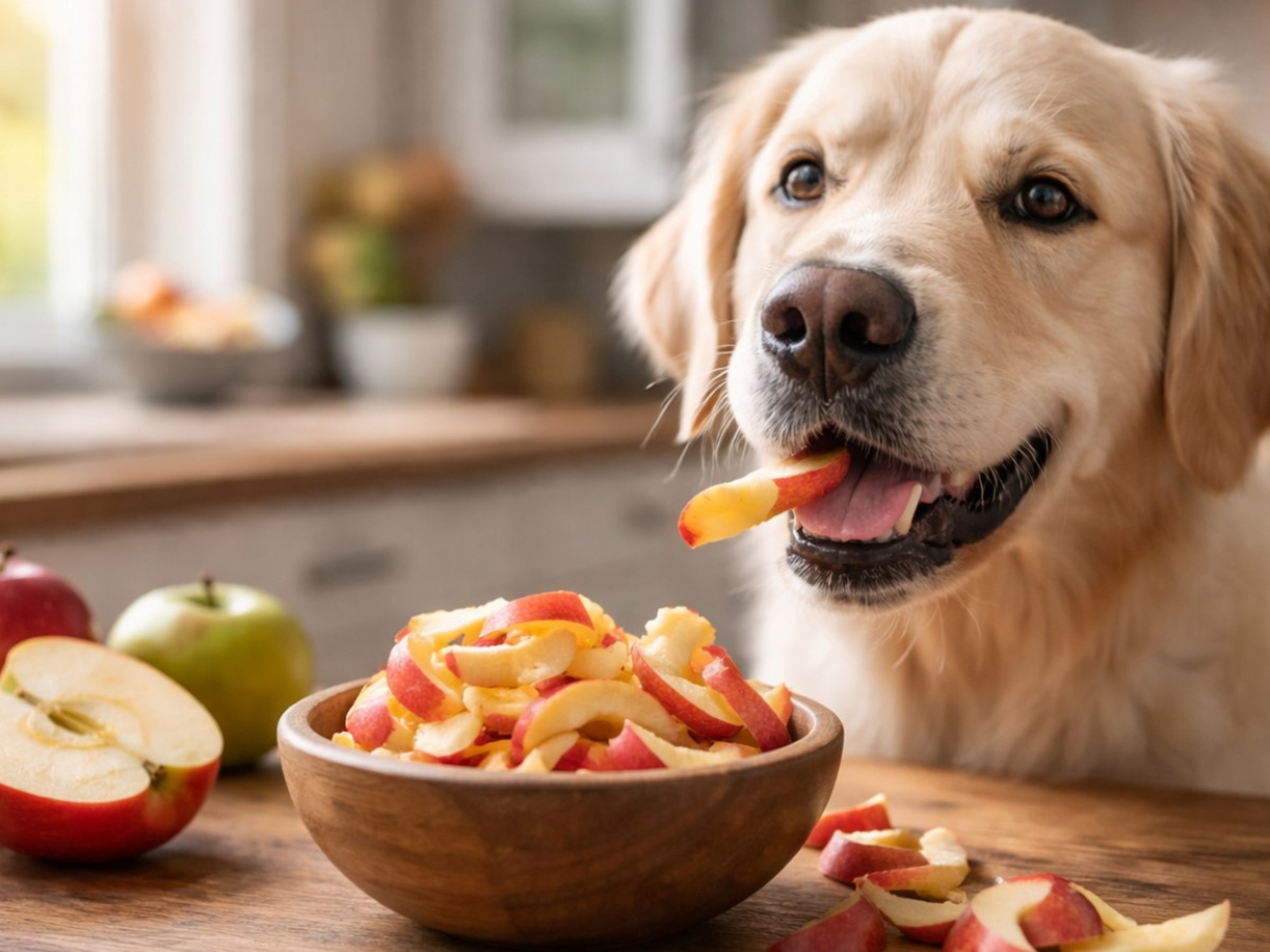 Para qué sirve darles cáscaras de manzana a tu perro y por qué recomiendan hacerlo | FM Avenida