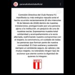 Paraná F.C. repudió un hecho ocurrido en sus instalaciones y expresó su apoyo a una socia afectada | FM Avenida