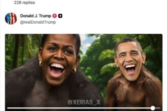 Parecía difícil que Trump cayera tan bajo, pero con su video racista sobre los Obama lo logró | FM Avenida