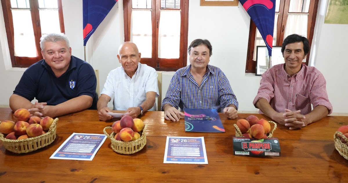 Presentaron oficialmente la 26° Fiesta Provincial del Durazno y la Producción | FM Avenida