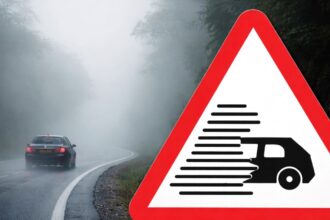 Qué significa la nueva señal de tránsito con un auto con líneas negras | FM Avenida