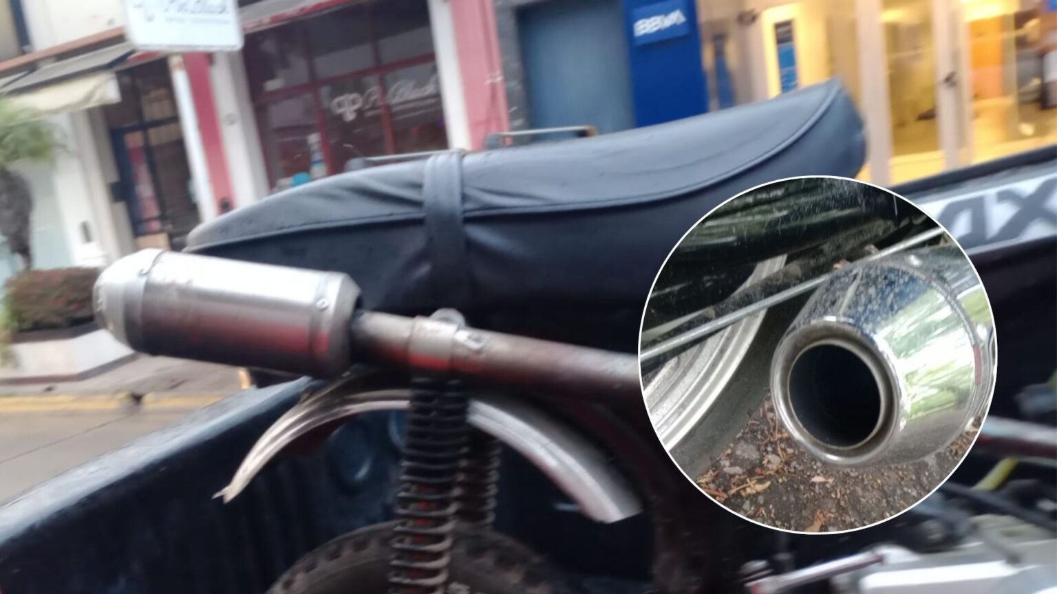 Secuestro y destrucción de escapes antirreglamentarios: a cuánto asciende la multa | FM Avenida