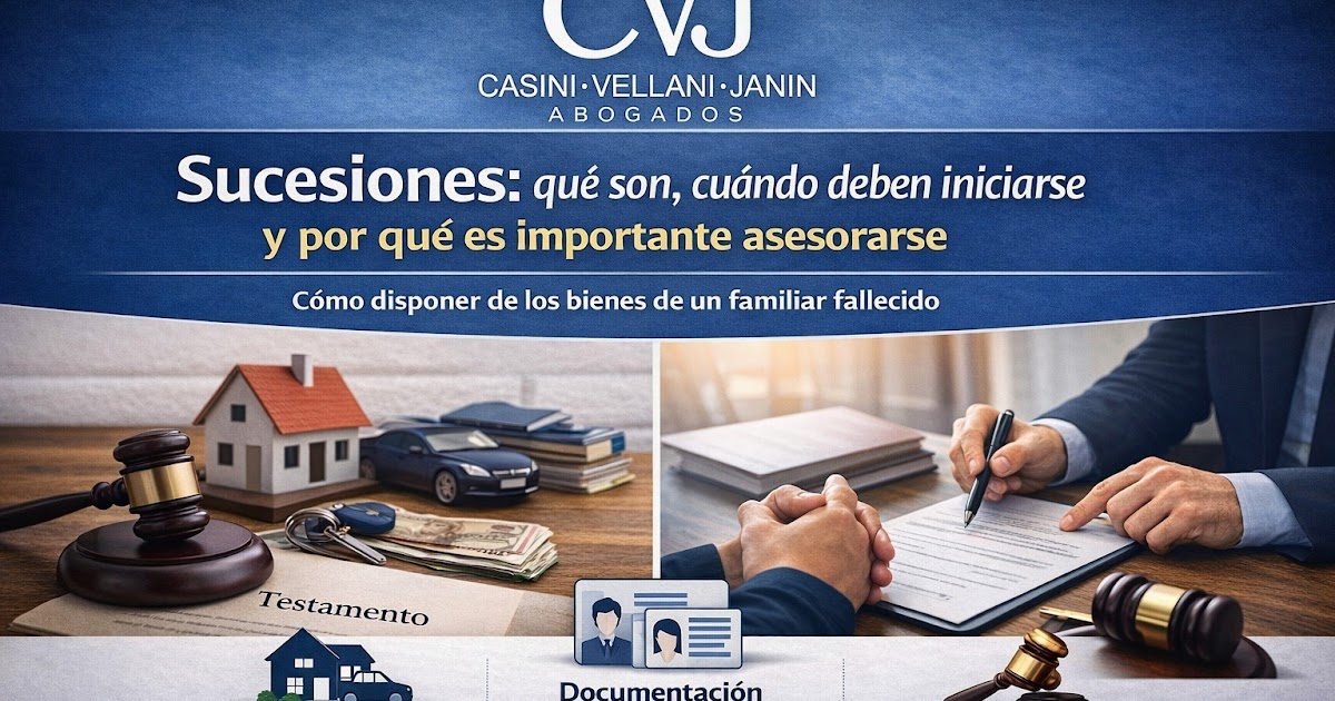 Sucesiones: qué son, cuándo deben iniciarse y por qué es importante asesorarse | FM Avenida