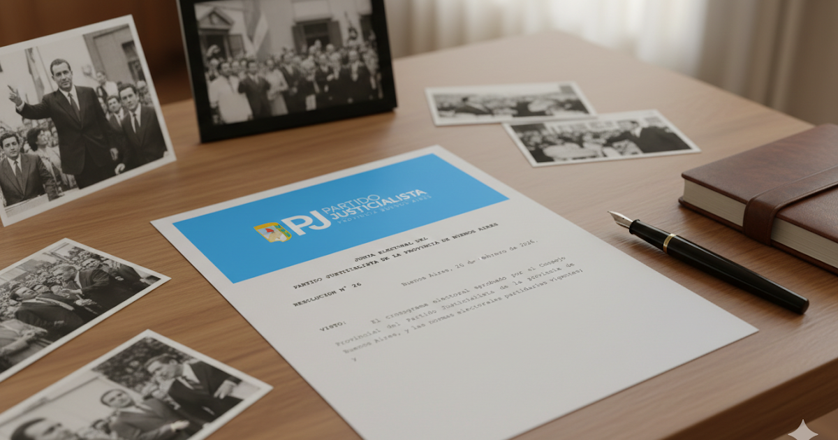 Tras la postergación, oficializaron la lista para la conducción del PJ de San Pedro | FM Avenida