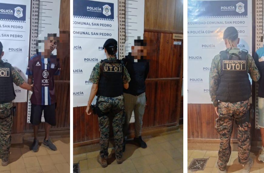 Tres detenidos con pedidos de captura tras operativos de la UTOI y la Policía Comunal | FM Avenida