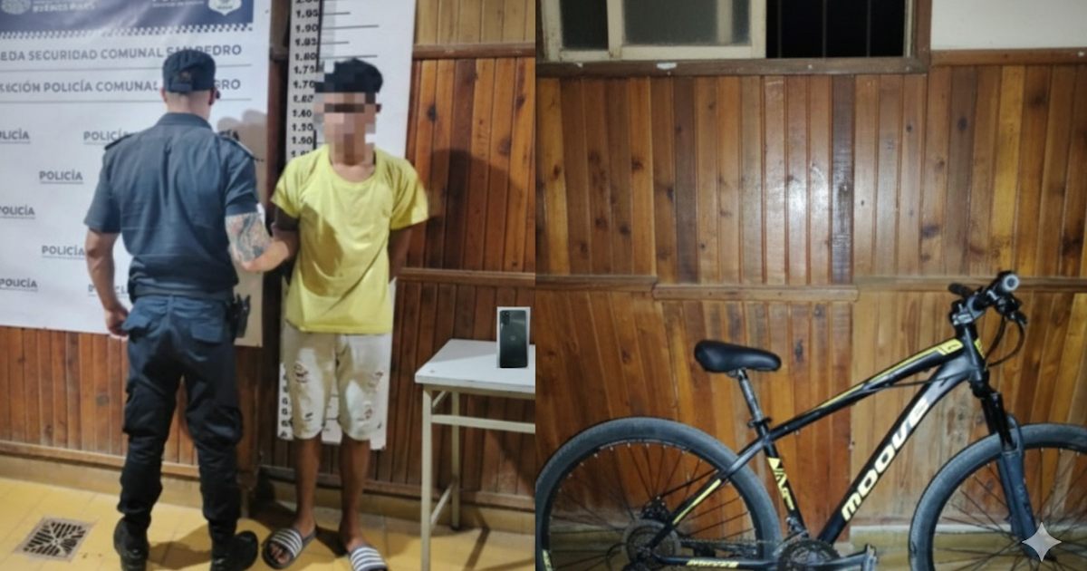 Un aprehendido tras el robo de una bicicleta y un celular a dos niños en el boulevard | FM Avenida