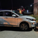 Un motociclista sufrió una fractura tras un choque | FM Avenida