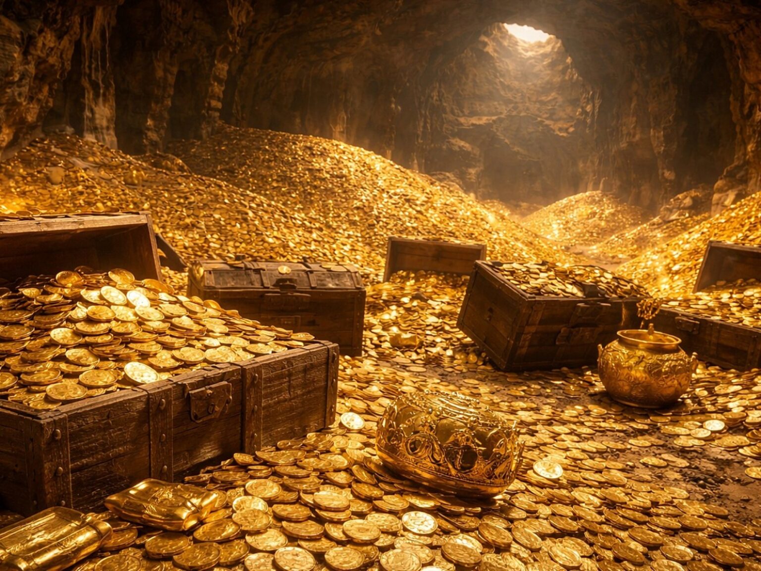 Un tesoro monumental: el hallazgo de 1.000 toneladas de monedas de oro que sorprendió al mundo y pertenece a este país | FM Avenida