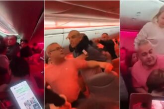 Una pelea en pleno vuelo obligó a un aterrizaje de emergencia: dos pasajeros fueron retirados por la Policía | FM Avenida
